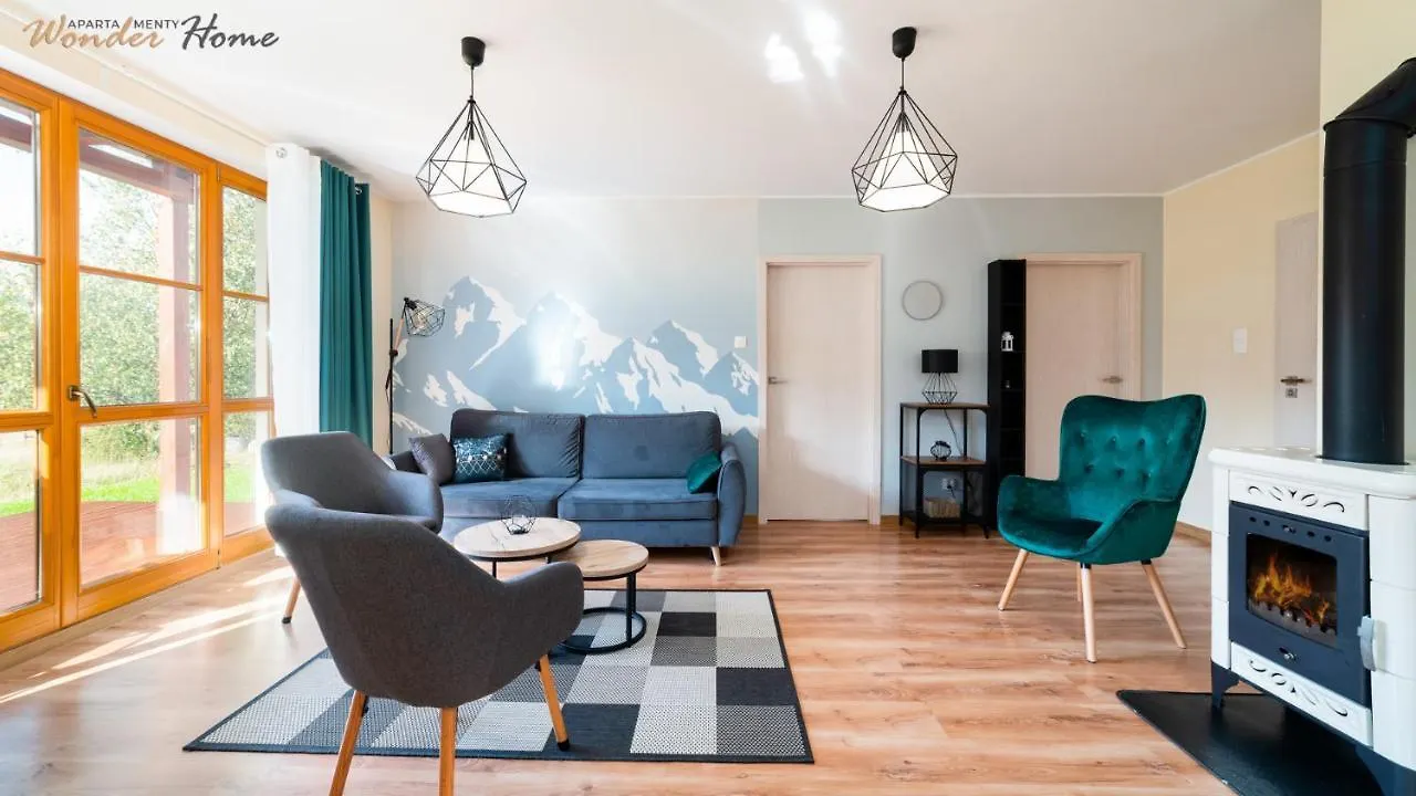Wonder Home - Domki Gorskie Z Kominkami, Bezplatnym Parkingiem I Placem Zabaw Na Terenie Kompleksu Karpacz Apartament
